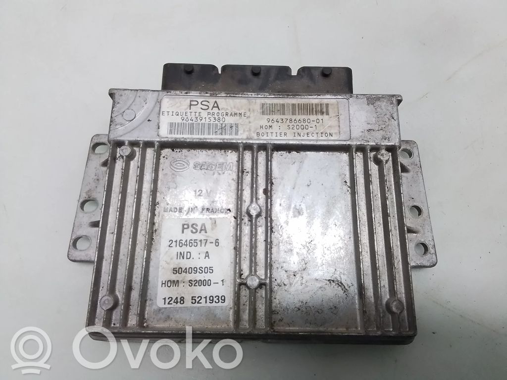 Citroen C5 Engine control unit/module 