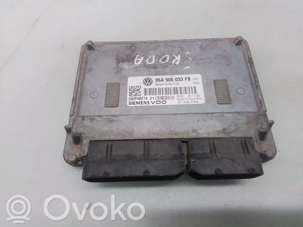 Skoda Octavia Mk2 (1Z) Engine control unit/module 