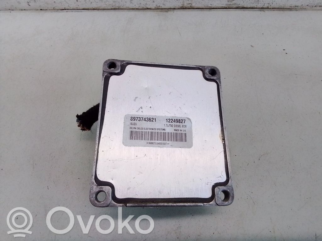 Opel Astra G Engine control unit/module 