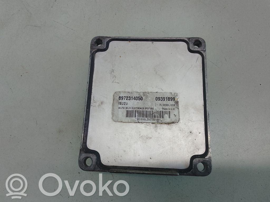 Opel Astra H Engine control unit/module 