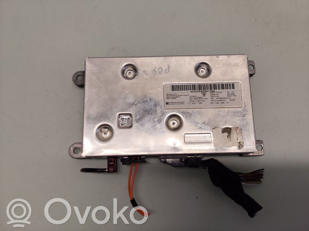 Porsche Cayenne (9PA) Bluetooth control unit module 
