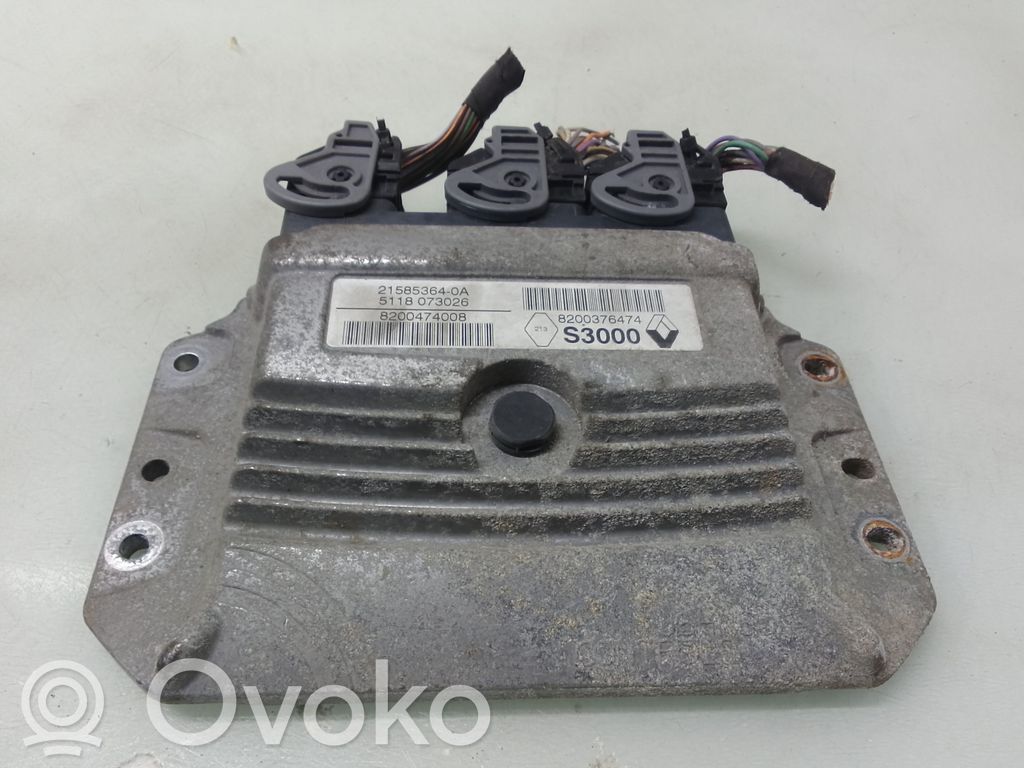 Renault Modus Engine control unit/module 