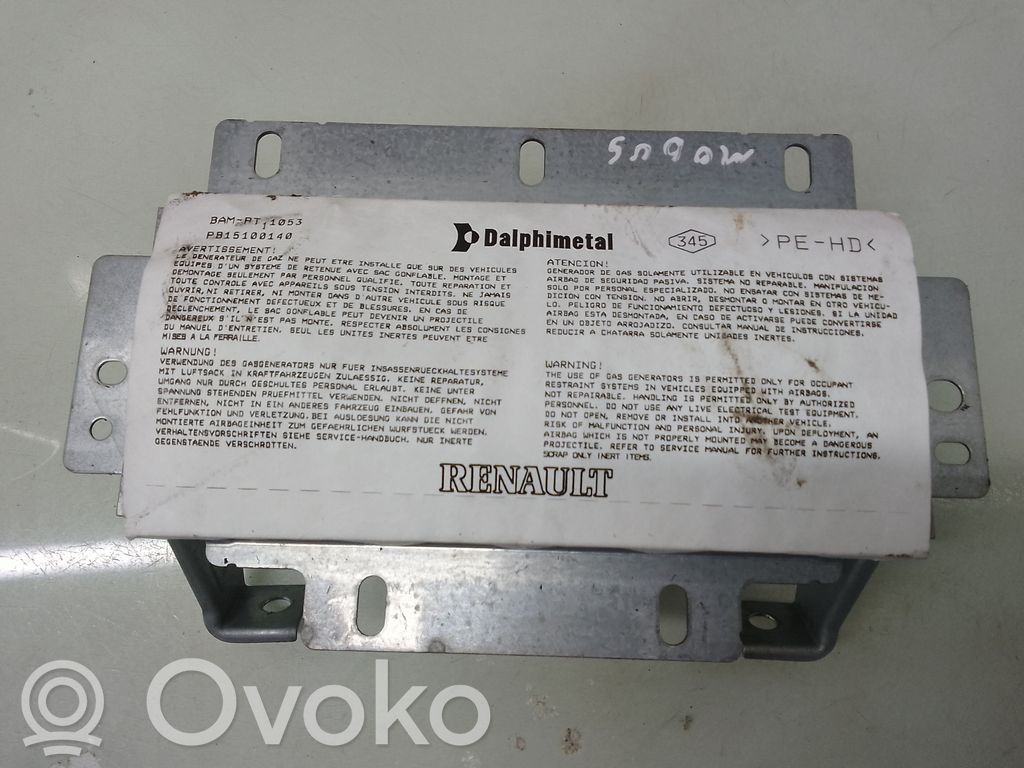 Renault Modus Pasažiera drošības spilvens 