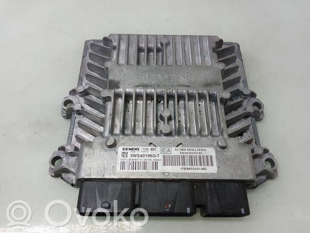 Peugeot 407 Engine control unit/module 