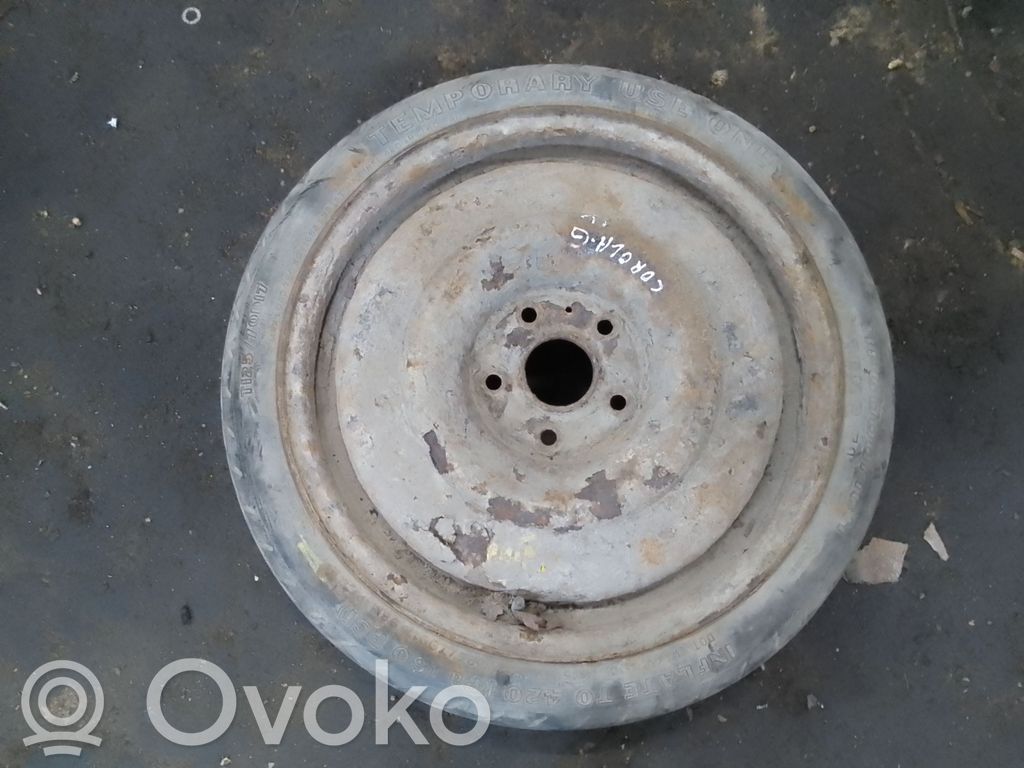Toyota Corolla Verso E121 Ruota di scorta R17