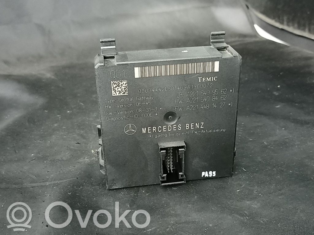 Mercedes-Benz S W221 Autres unités de commande / modules 