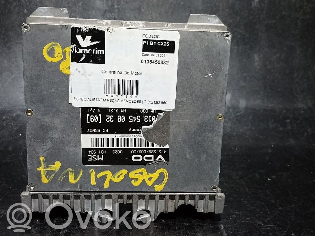 Sterownik / Moduł ECU   0135450832,A0135450832,FD93W07HM0001