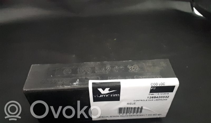 Other control units/modules   1265420332,A1265420332,CONTROLELAMPADAS