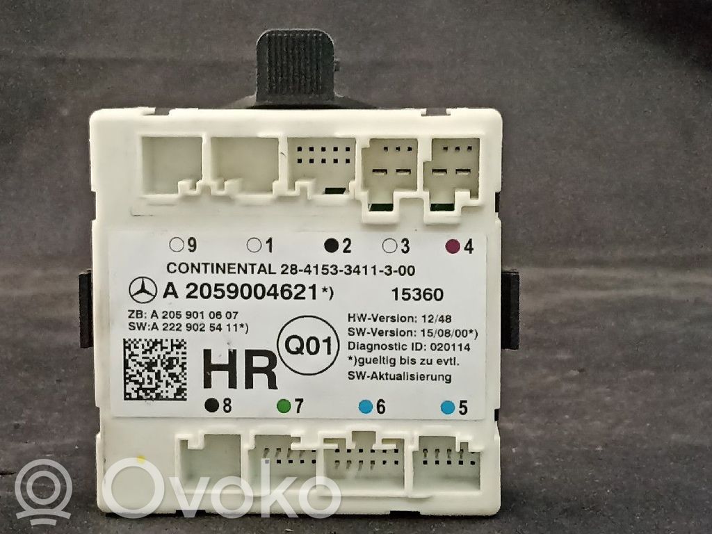 Mercedes-Benz C W205 Door control unit/module 