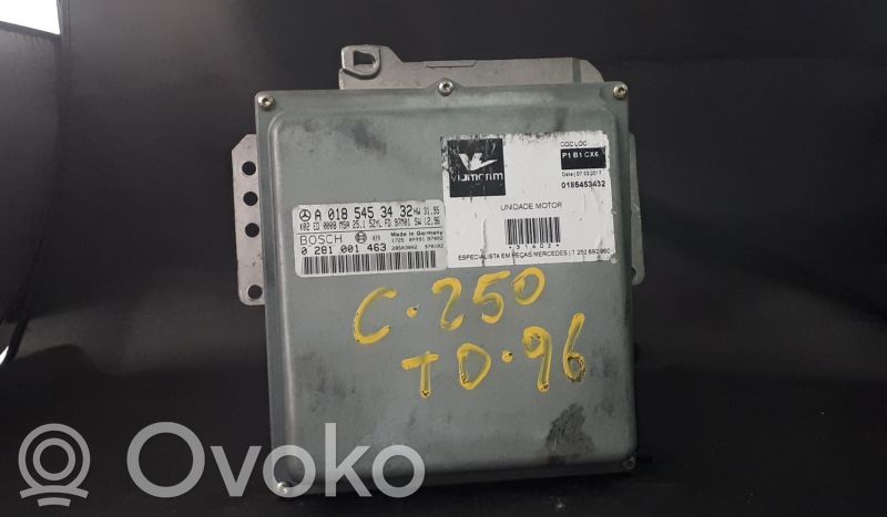 Engine control unit/module   0185453432,A0185453432,K02ED0008MSA251
