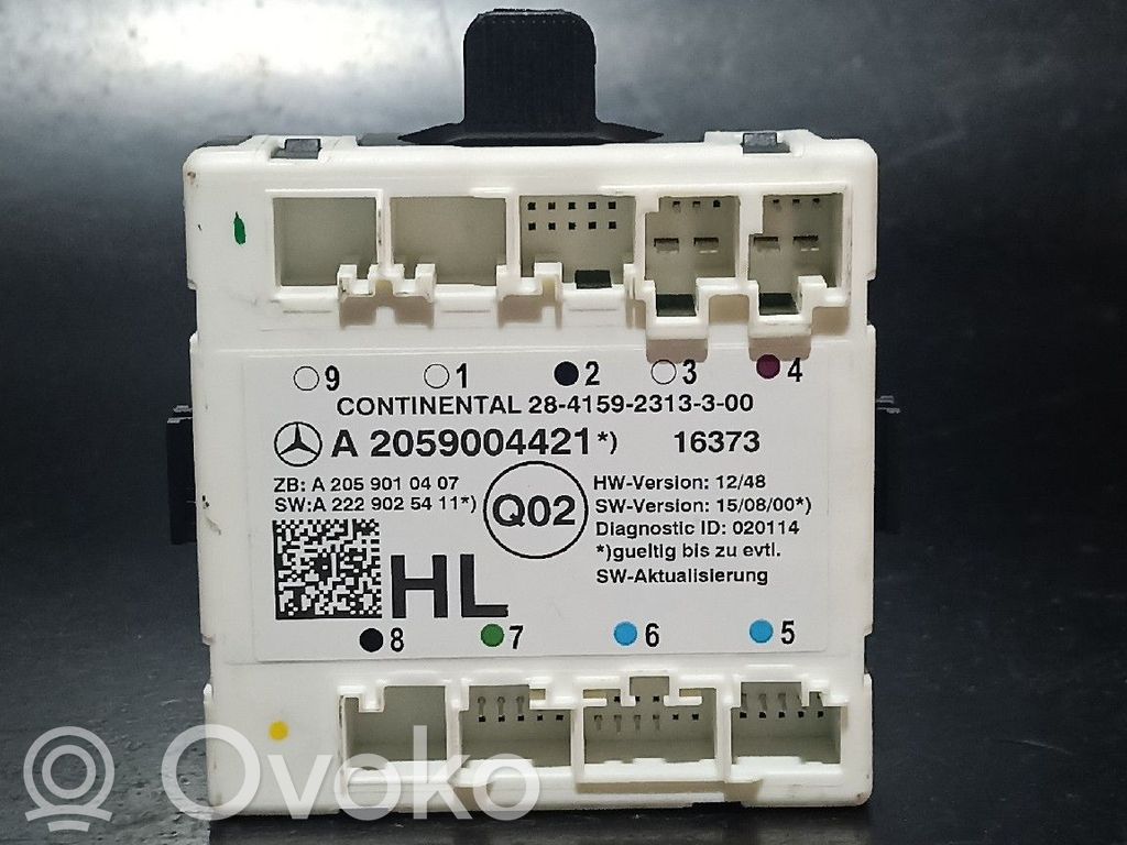 Mercedes-Benz C W205 Door control unit/module 