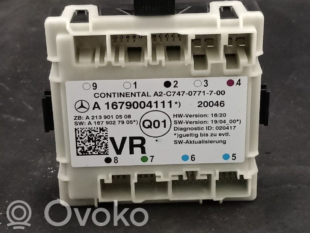 Mercedes-Benz C W205 Door control unit/module 
