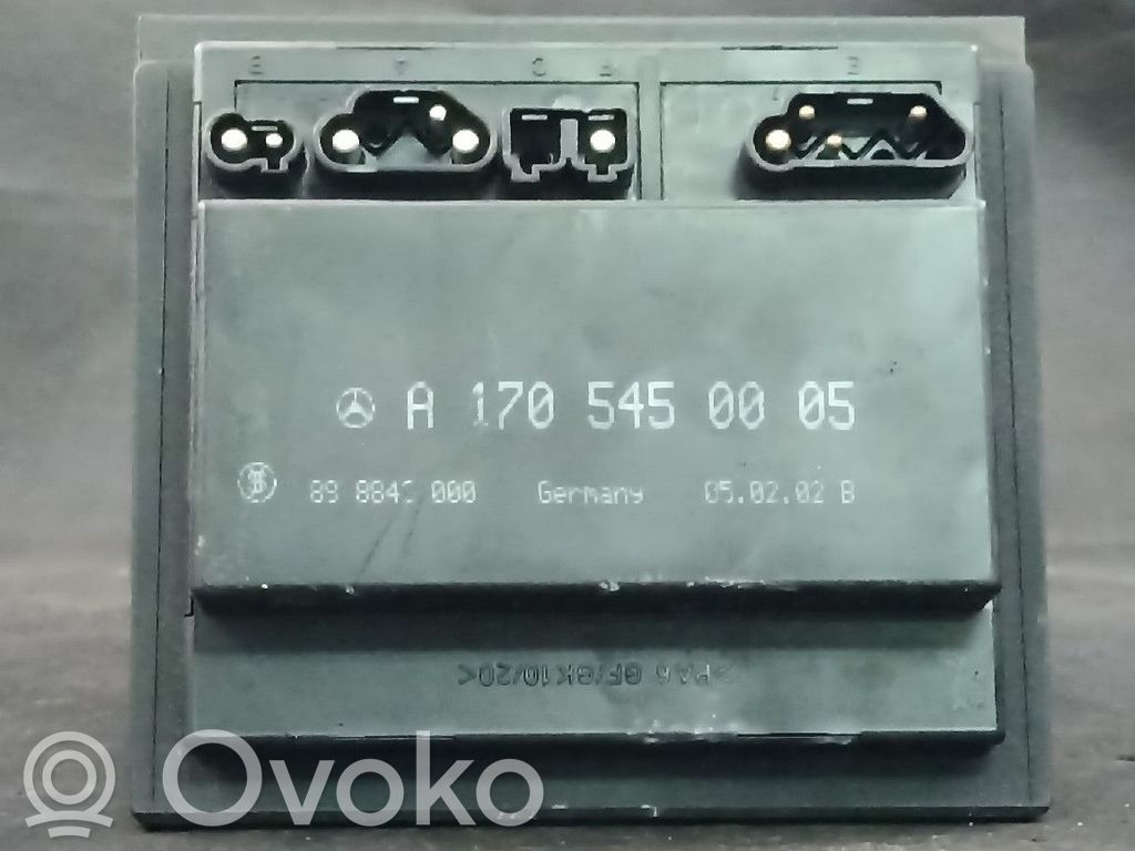 Mercedes-Benz SLK R170 Alte unități/module de control 