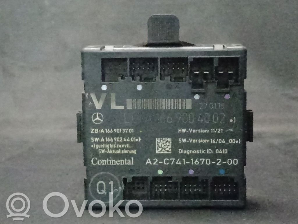 Door control unit/module   1669004002,1669000218,A1669000218,A1669004002