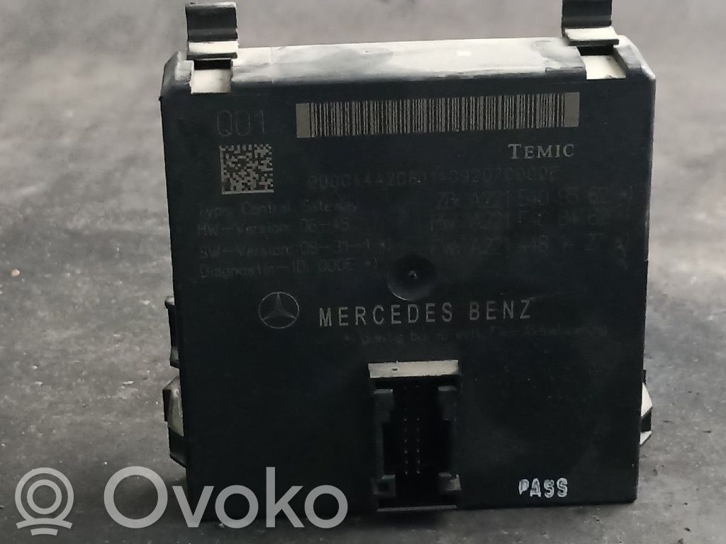Mercedes-Benz S W221 Autres unités de commande / modules 
