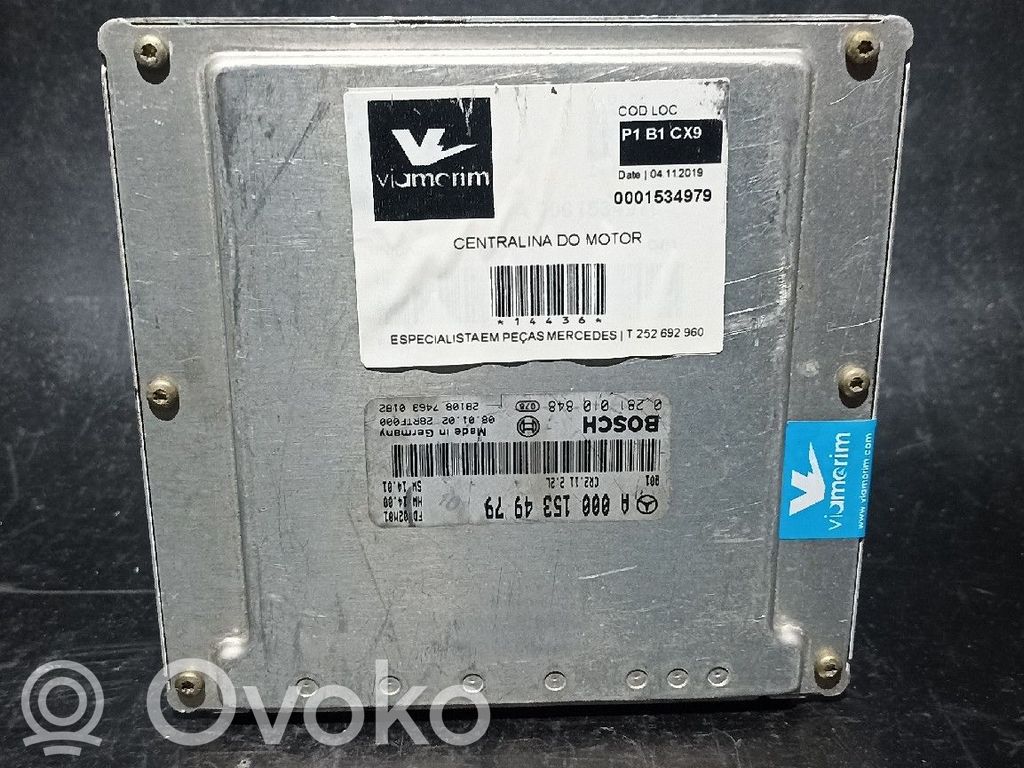 Mercedes-Benz E W210 Engine control unit/module 