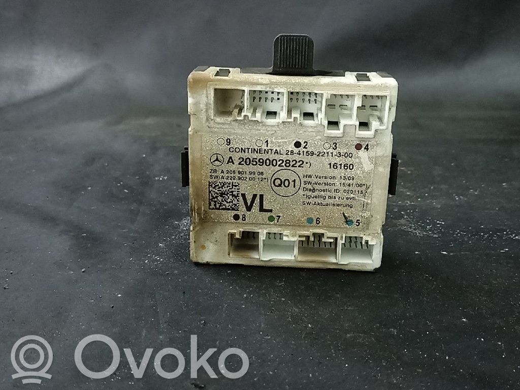 Mercedes-Benz C W205 Door control unit/module 