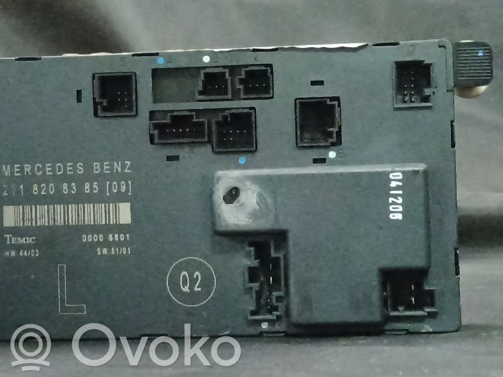 Door control unit/module   2118208385,A2118208385,FRENTEESQUERDO
