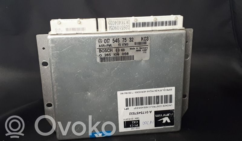 Traction control (ASR) switch   0175457532,A0175457532