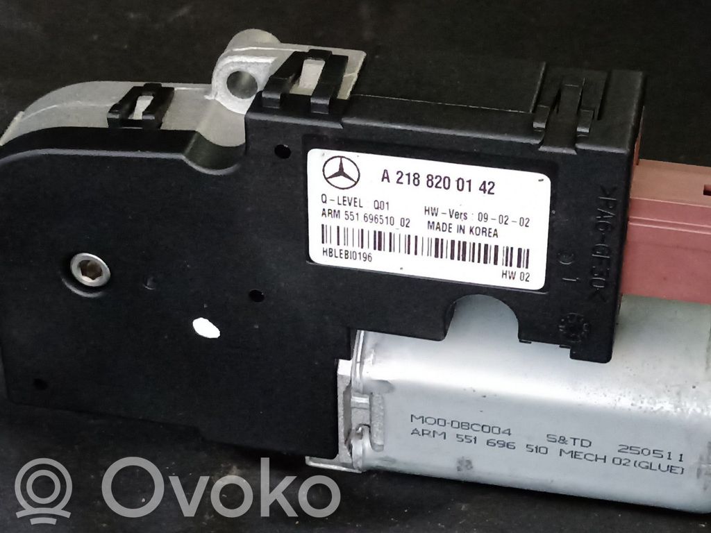 Mercedes-Benz CLS C218 X218 Motor de techo plegable 