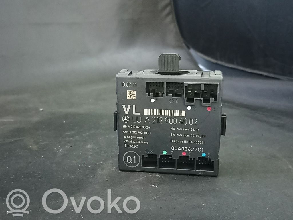 Door control unit/module   2129004002,2129004402,2129009029,FRENTEESQUERDO
