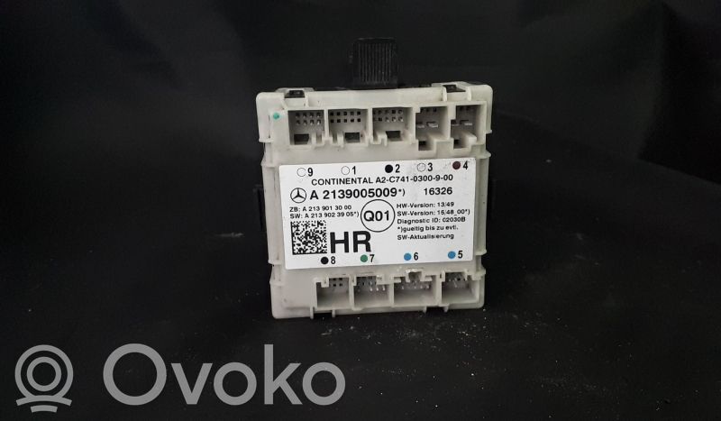 Mercedes-Benz E W213 Door control unit/module 
