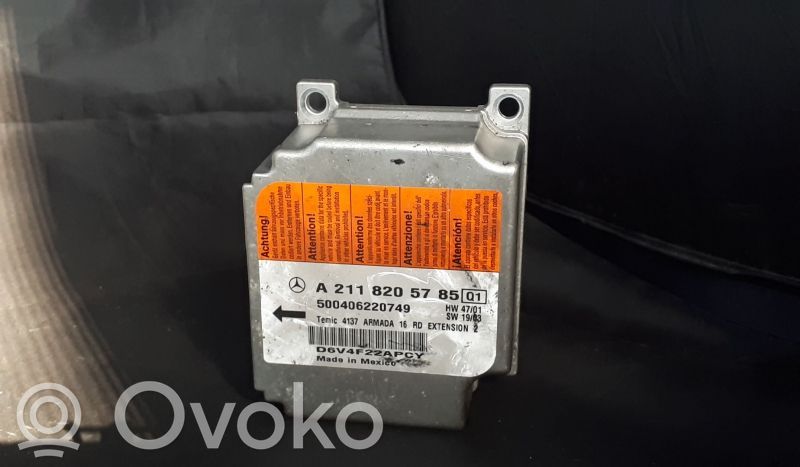 Mercedes-Benz E W211 Airbag control unit/module 