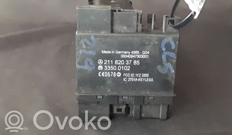 Door central lock control unit/module   2118203785,A2118203785,KEYLESSGO,TRAS