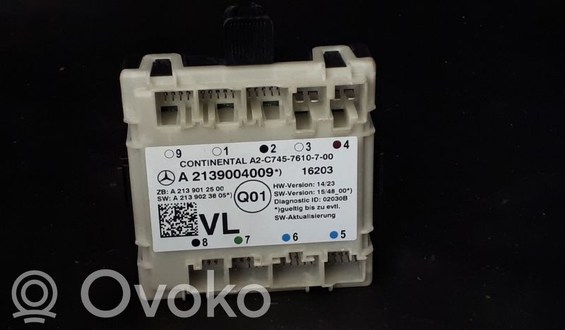Mercedes-Benz E W213 Door control unit/module 