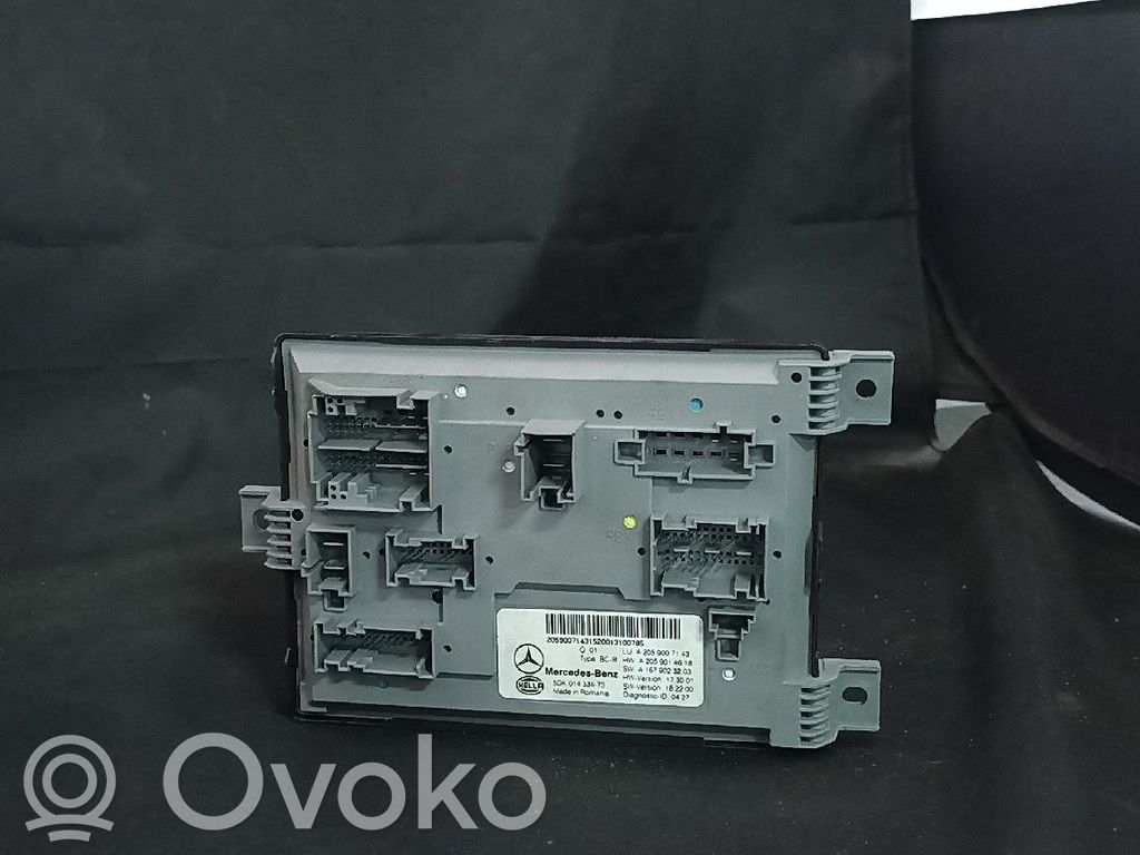 Mercedes-Benz C W205 SAM control unit 