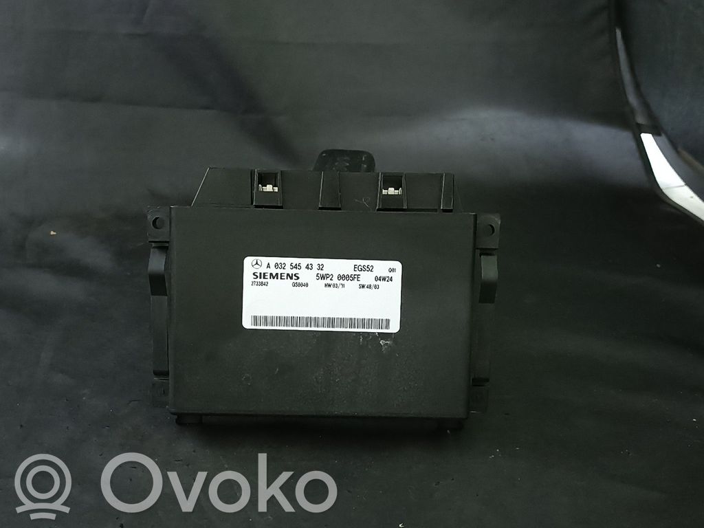 Mercedes-Benz CLC CL203 Gearbox control unit/module 