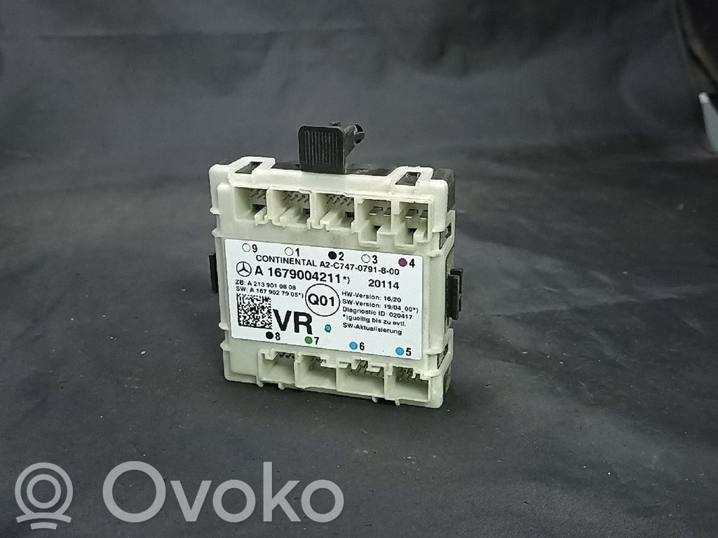 Mercedes-Benz C W205 Door control unit/module 