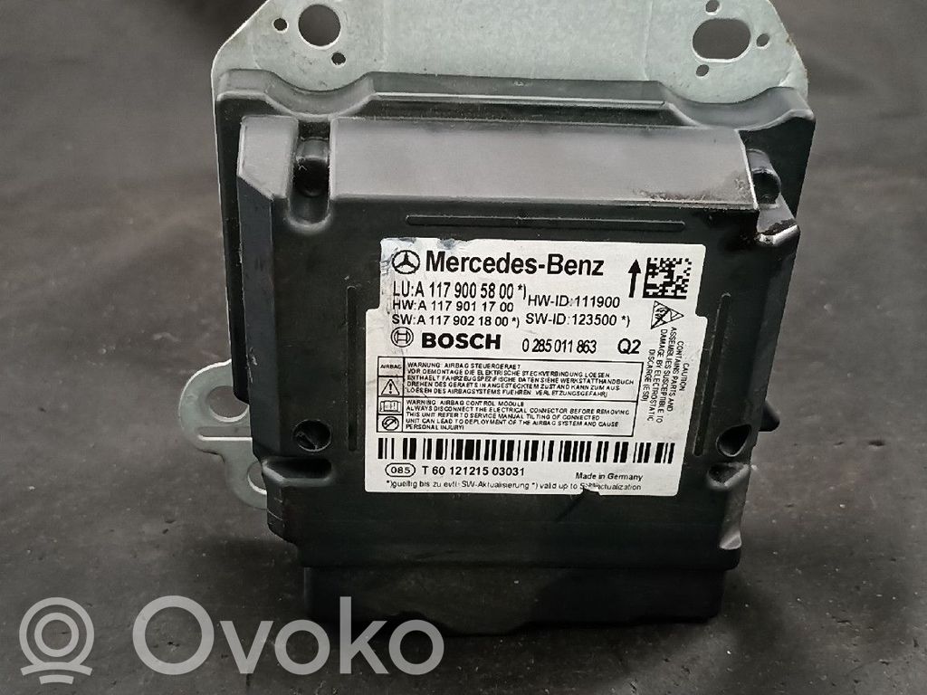 Mercedes-Benz A W176 Sterownik / Moduł Airbag 