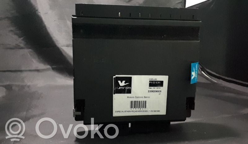 Module de commande de siège   2208206926,A2208206926,FRENTEDIREITO