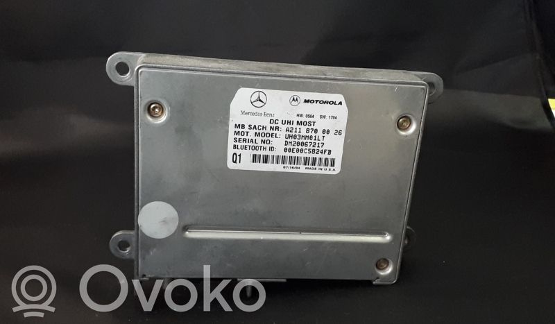 Bluetooth control unit module   2118700026,A2118700026