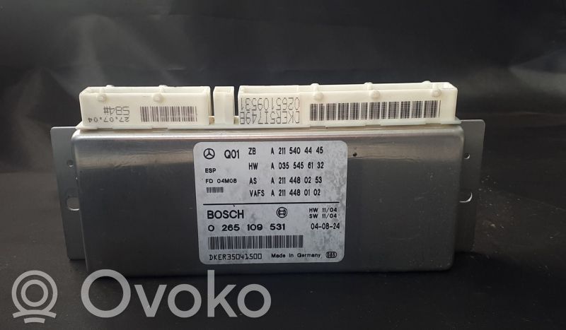 Mercedes-Benz E W211 ESP (stability system) control unit 