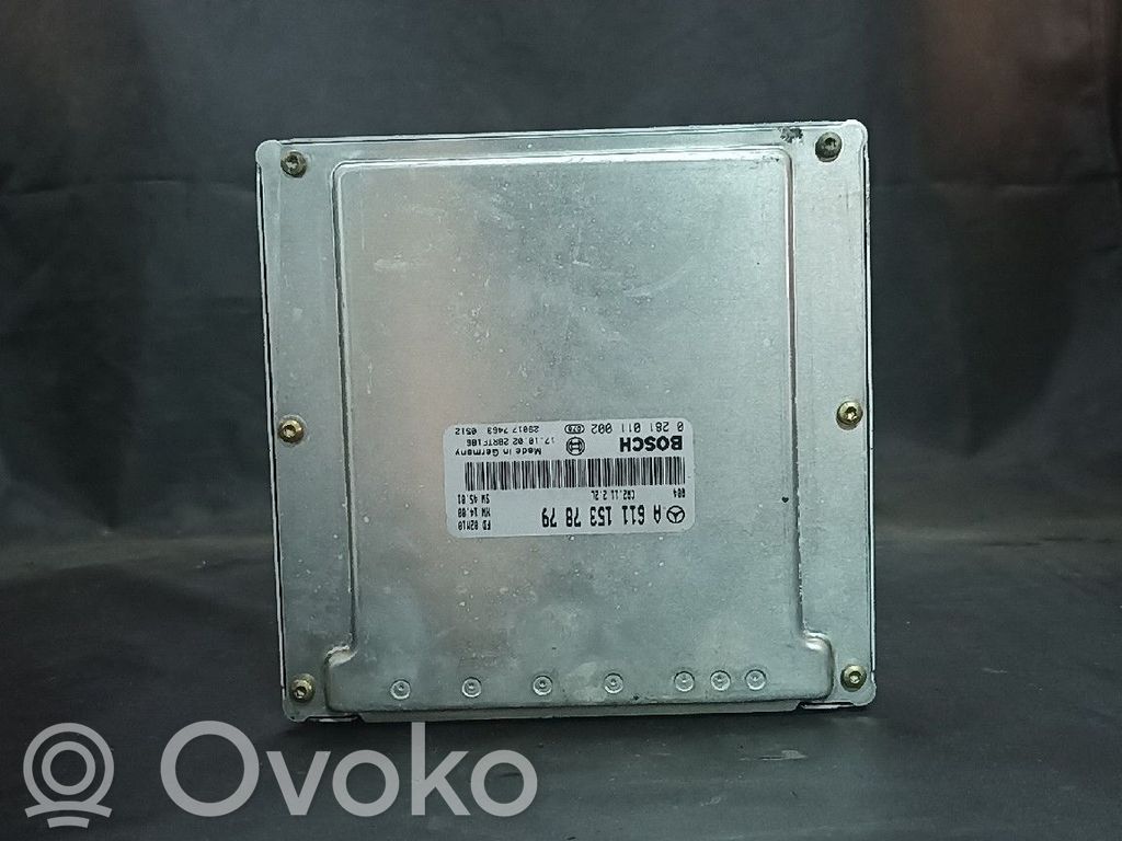 Mercedes-Benz C W203 Sterownik / Moduł ECU 