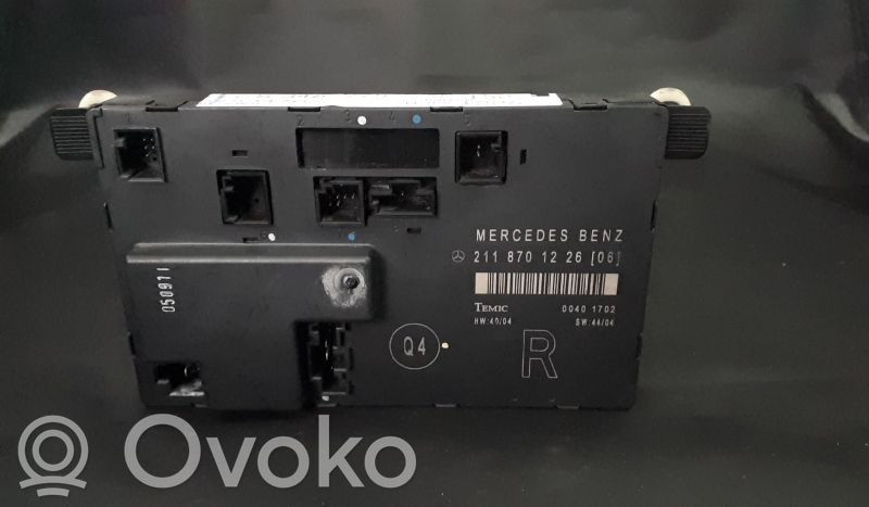 Door control unit/module   2118701226,A2118701226,FRENTEDIREITO