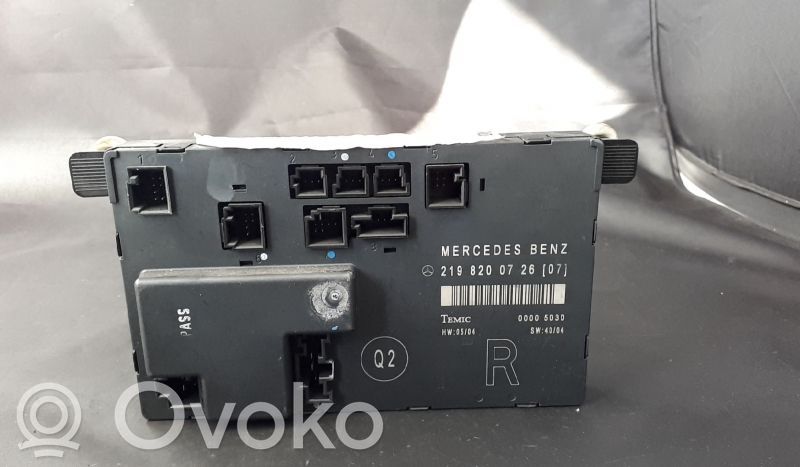 Door control unit/module   2198200726,2198202026,A2198200726,A2198202026,FRENTEDIREITO
