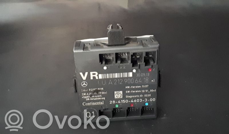 Unidad de control/módulo de la puerta   2129006418,A2129006418,FRENTEDIREITO