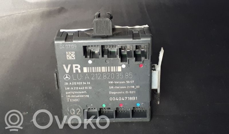 Door control unit/module   2128203585,A2128203585,FRENTEDIREITO