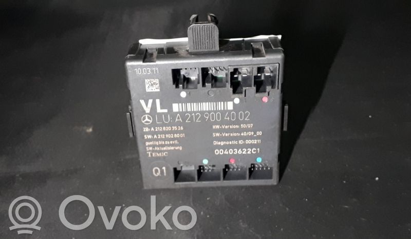Unidad de control/módulo de la puerta   2129004002,FRENTEESQUERDO