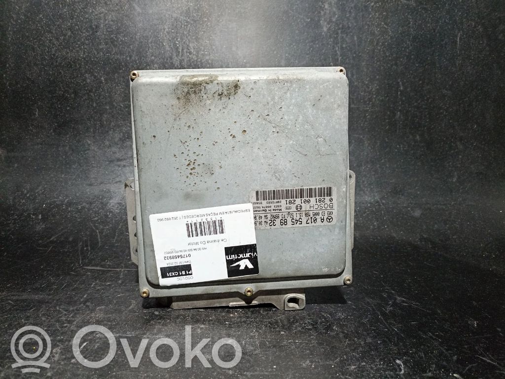 Engine control unit/module   0175458932,0185452832,A0175458932,A0185452832,K03ED0005MSA151