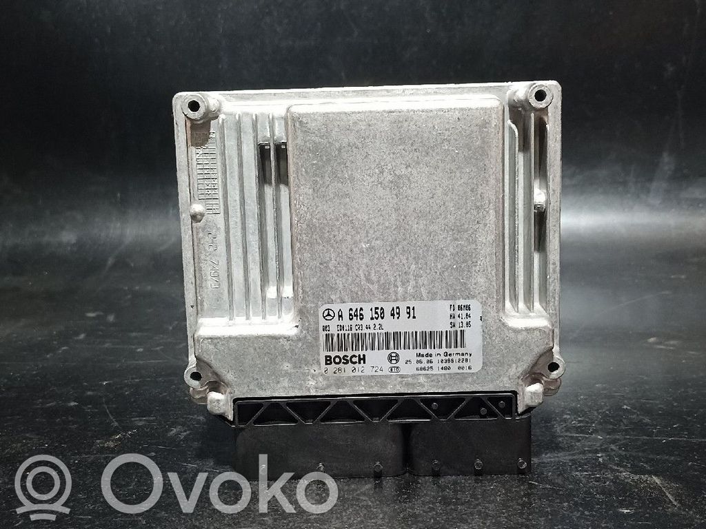 Mercedes-Benz C W203 Sterownik / Moduł ECU 
