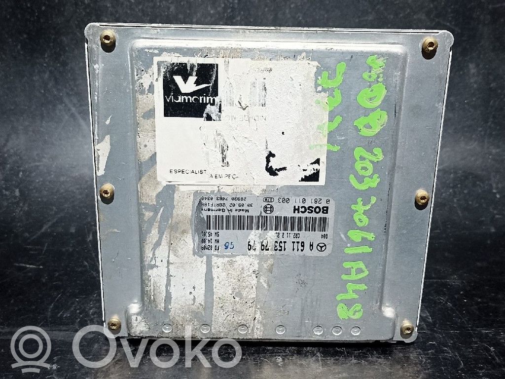 Mercedes-Benz CLC CL203 Engine control unit/module 