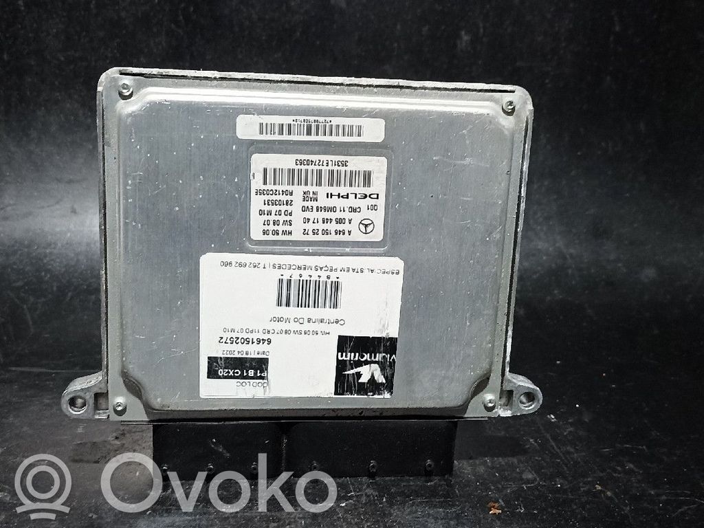 Mercedes-Benz C W204 Engine control unit/module 
