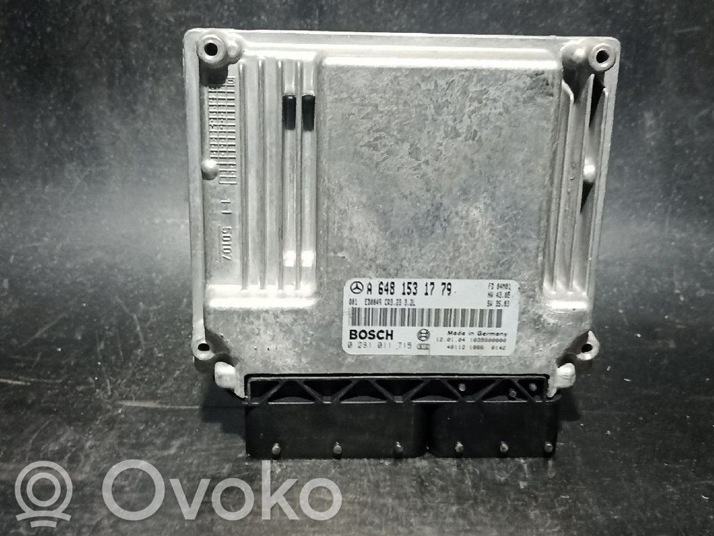 Mercedes-Benz S W220 Engine control unit/module 
