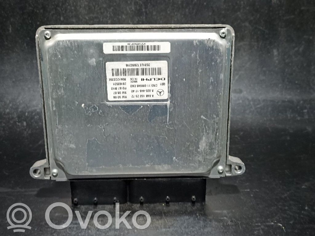 Mercedes-Benz C W204 Engine control unit/module 
