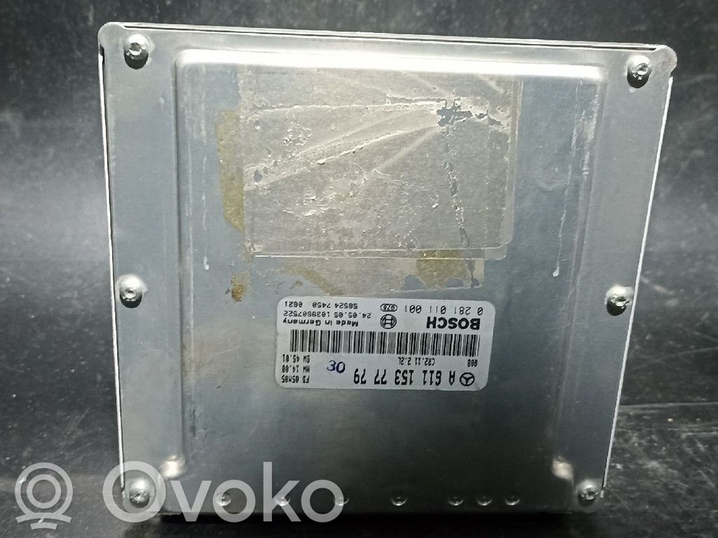 Mercedes-Benz CLC CL203 Engine control unit/module 