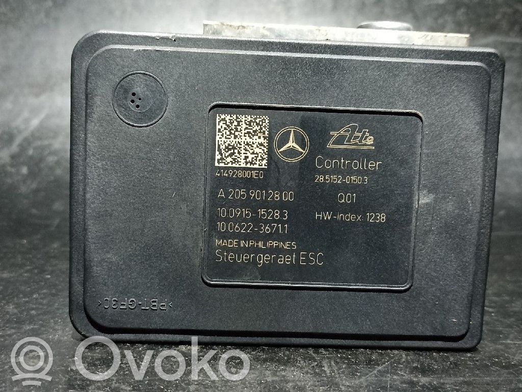 Mercedes-Benz C W205 Bomba de ABS 